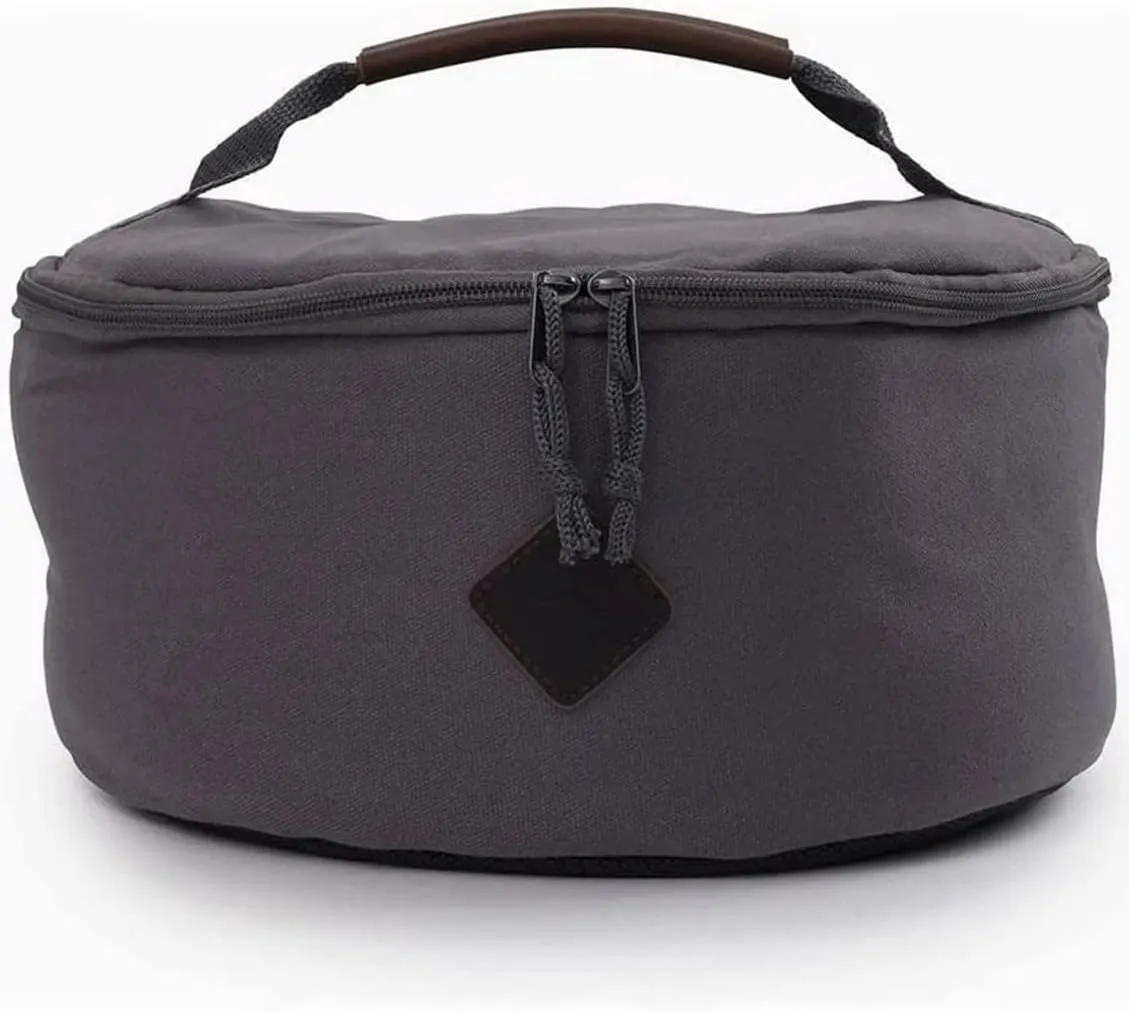 Barebones Padded Utility Storage Bag  7L Durable Canvas Storage for Camping Gear, Lanterns, Tableware  Zipped Top, Padded Walls, Shoulder Strap, and Multiple Compartments for Travel or Outdoor Use