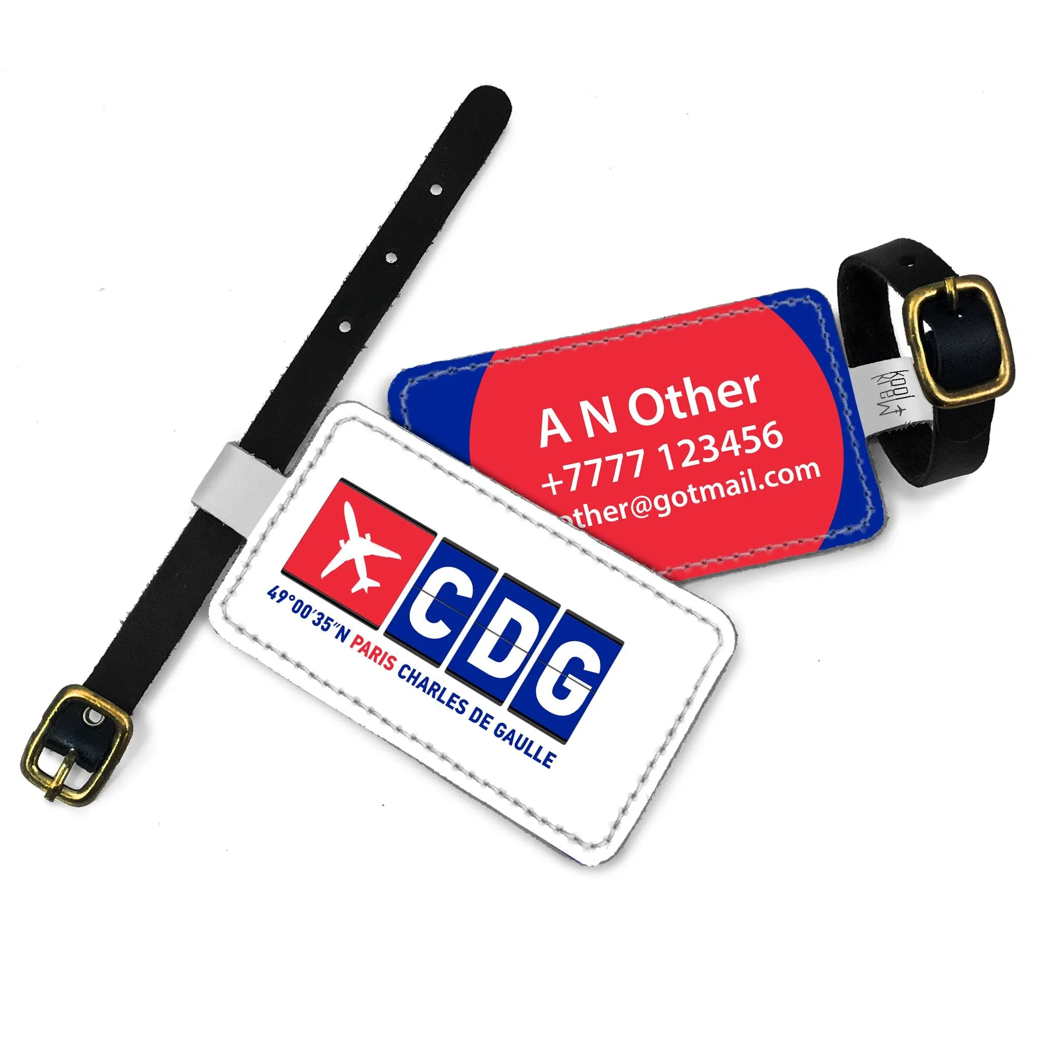 CDG Base Luggage Tag