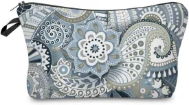 Deanfun Cosmetic Bag for Women, Mandala Flowers Waterproof Makeup Bags Roomy Toiletry Pouch Travel Accessories Gifts (51559)
