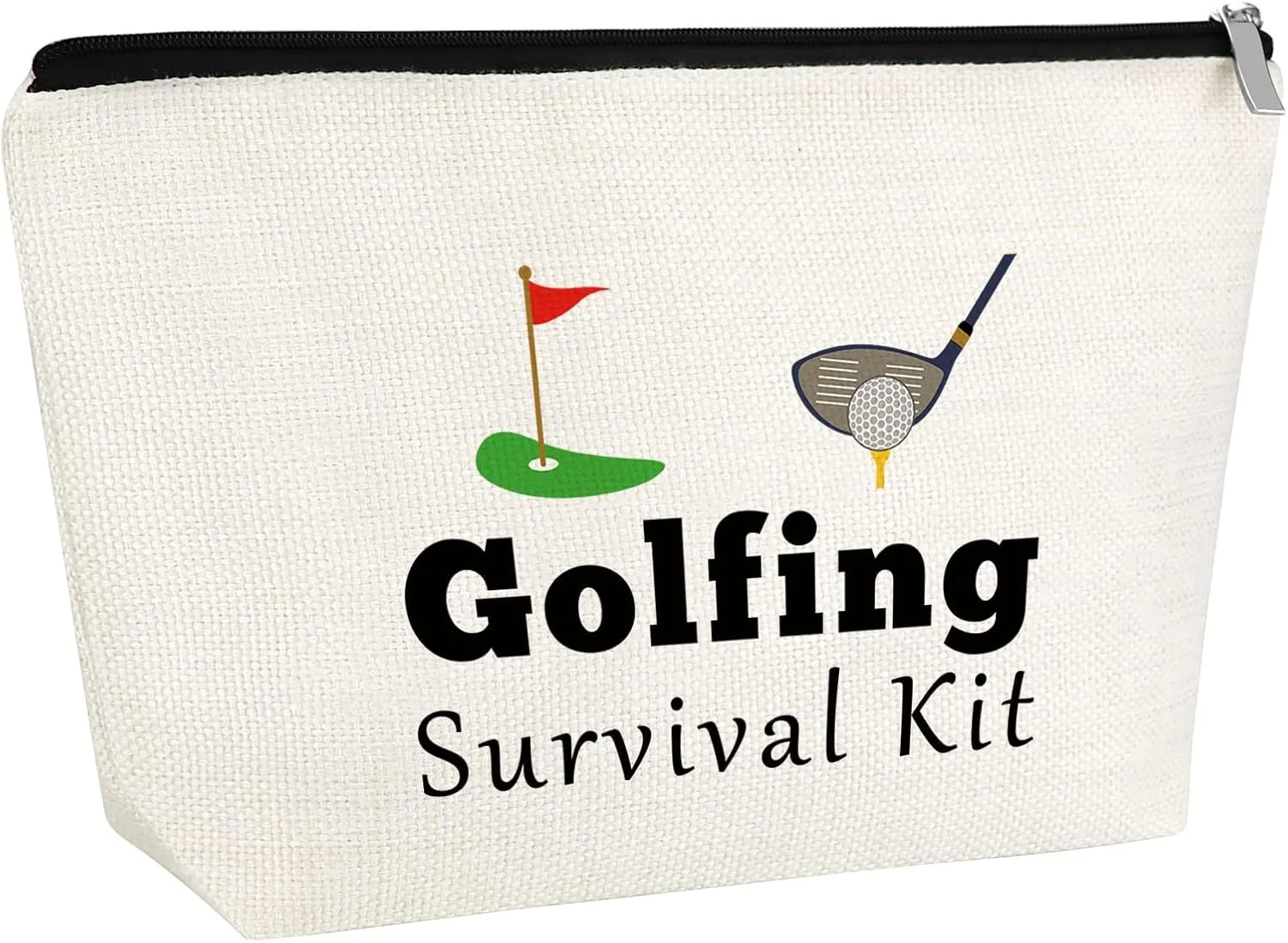 Golf Gifts for Women Golf Makeup Bag Gifts for Golf Lover Golfer Cosmetic Bags Golf Player Golf Team Gifts Travel Cosmetic Pouch for Friends Golfer Makeup Pouch Zipper Bag Christmas Birthday Present