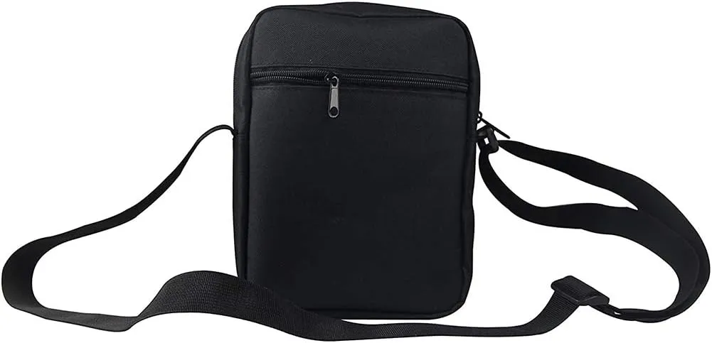 HUGS IDEA Black Horse Print Mini Messneger Bag Shoulder Handbag Outer Travel Cross Body Bags Purse