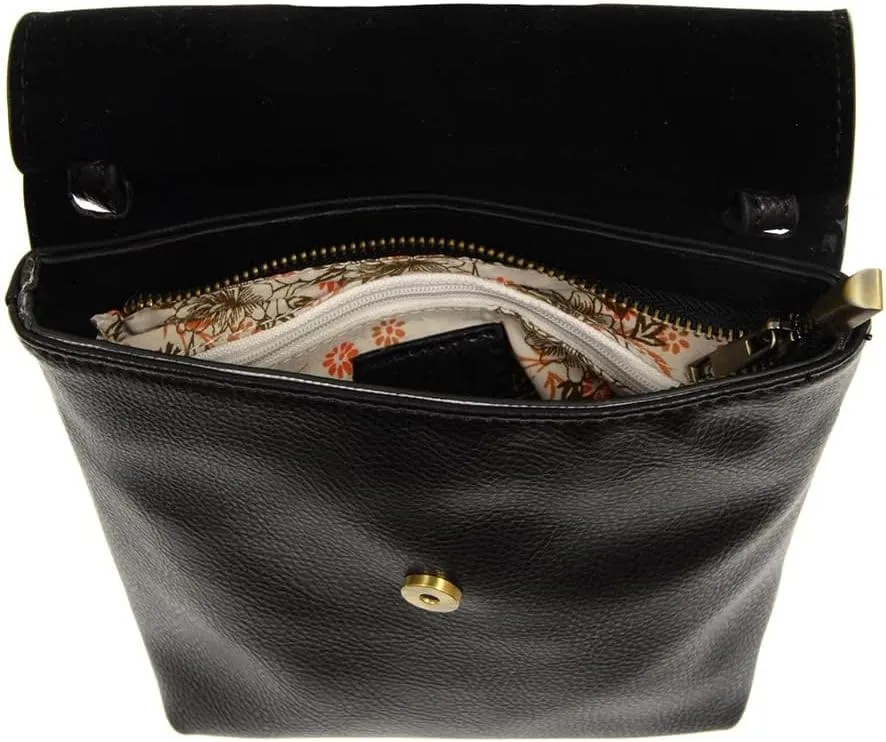 Joy Susan Womens Aimee Front Flap Crossbody Bag