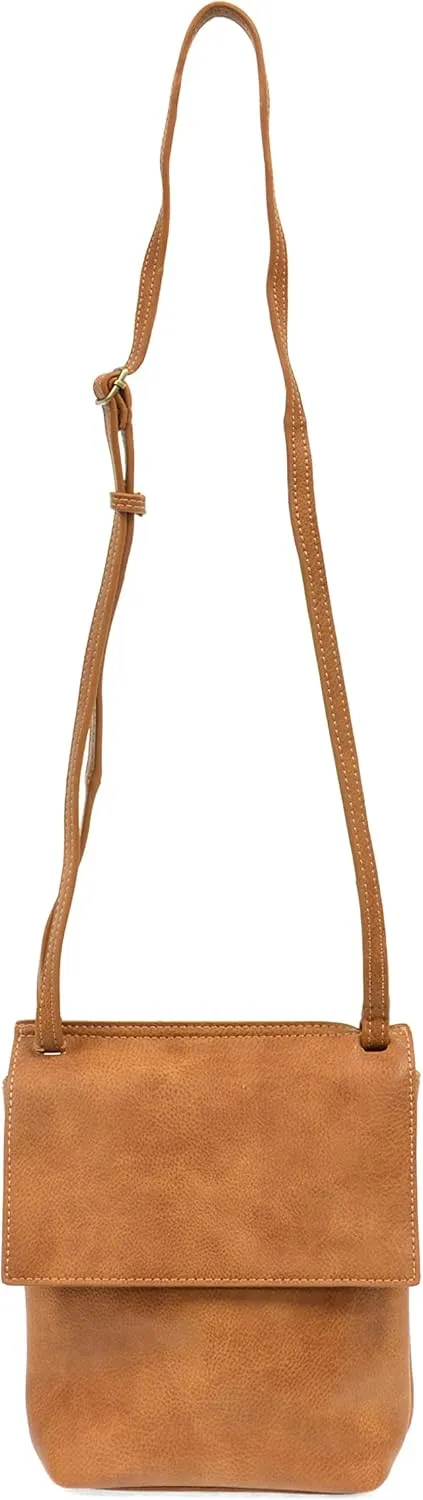 Joy Susan Womens Aimee Front Flap Crossbody Bag