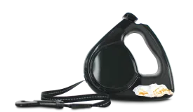 L'Chic 2-In-1 Grabber Retractable Dog Leash