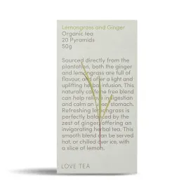 Lemongrass & Ginger Pyramid Tea Bags