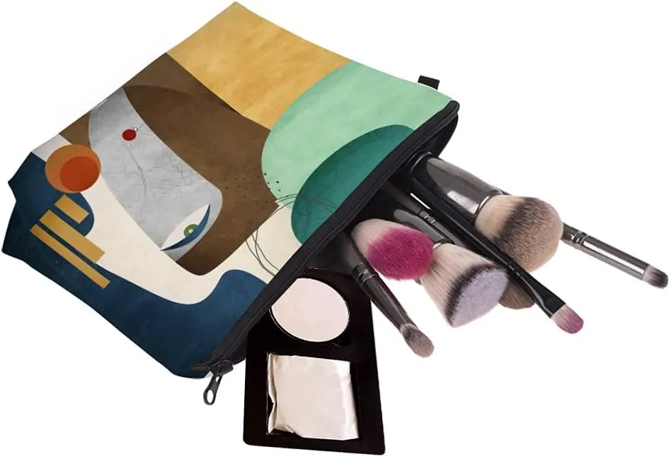 LOOMILOO Cosmetic Bag for Women, Adorable Roomy Makeup Bags Travel Water Resistant Toiletry Bag Accessories Organizer (L2-55402)