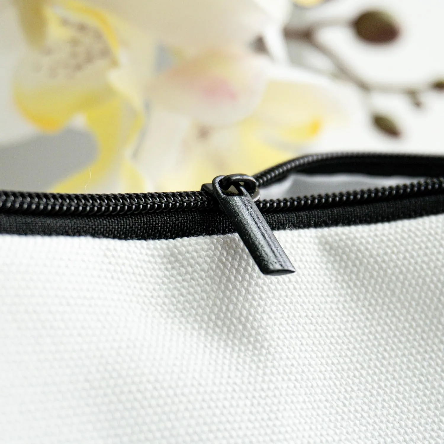 METALPHA Dog Mom Makeup Bag for Purse Zipper Canvas Make Up Bag Large Pencil Pouch Bag with Wrist Strap, Dog Lovers Cosmetic Bags Makeup Pouch