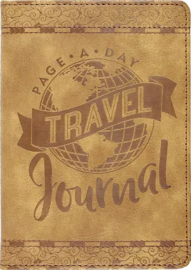 Page-A-Day Artisan Travel Journal (Diary, Vegan Leather Notebook) Leather Bound  May 1, 2019