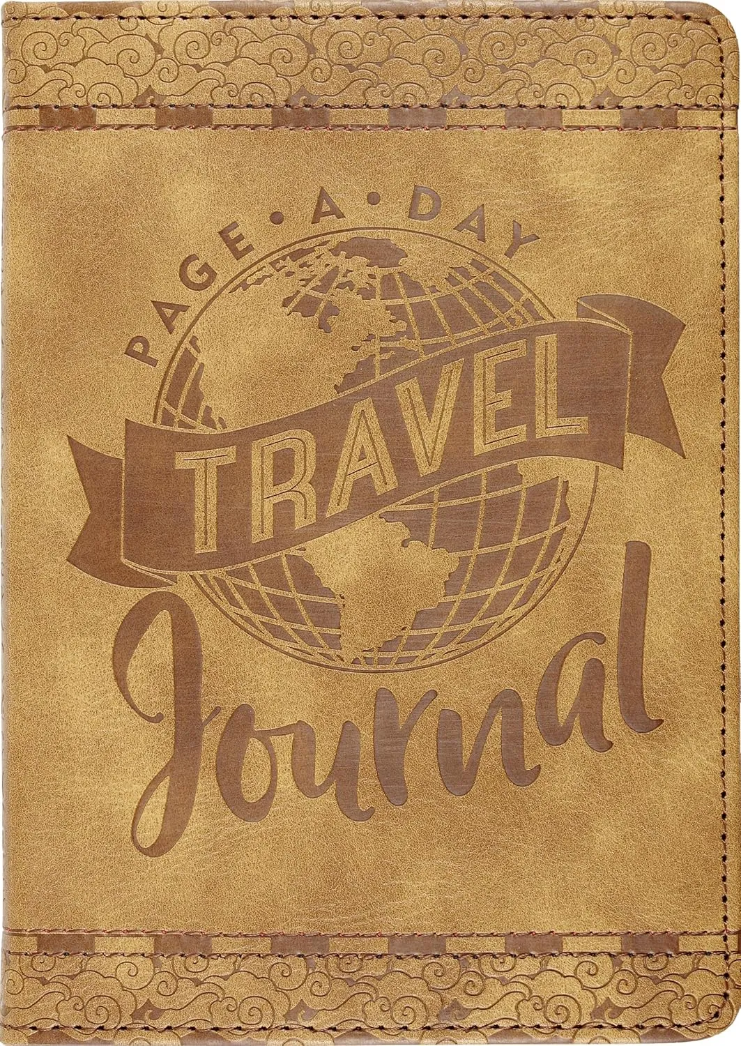Page-A-Day Artisan Travel Journal (Diary, Vegan Leather Notebook) Leather Bound  May 1, 2019