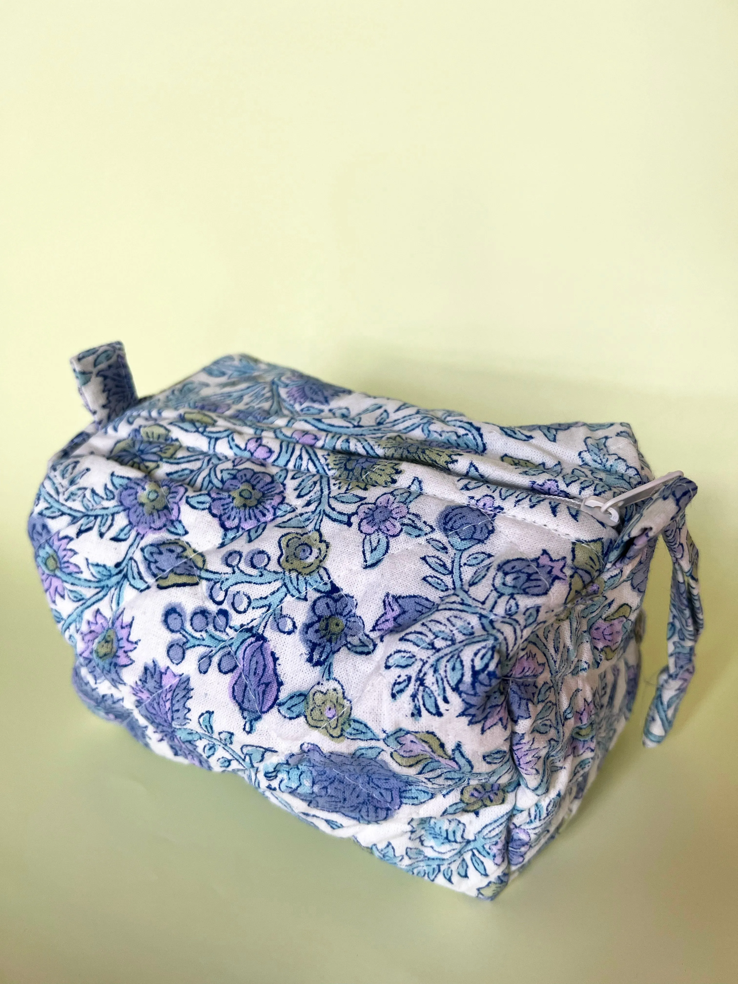 Quilted Cosmetic Bag