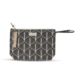 Wash Bag - Abstract - Black