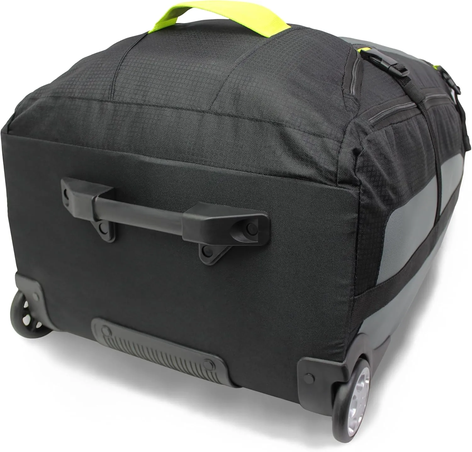 World Traveler Rolite Alpine Upright Style Lightweight 30-Inch Rolling Duffel Bag, Grey